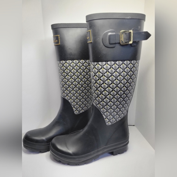 Joules Shoes - Joules wadebridge rain boot size 6 (barely worn - box kept)